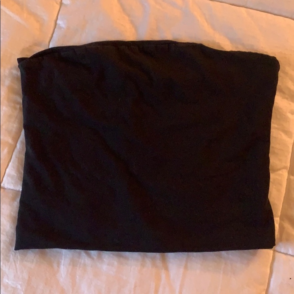 brandy melville black tube top